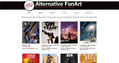 Desktop Screenshot of alternativefanart.com
